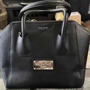 Valentino Black Satchel Bag